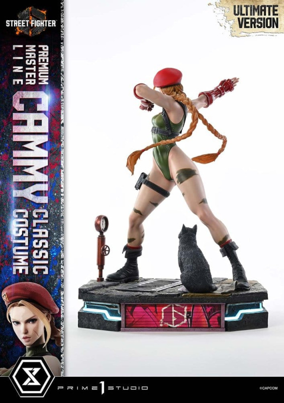 Street Fighter 6 Ultimate Premium Masterline Statue 1/4 Cammy Classic Costume Ultimate Version 54 cm 12