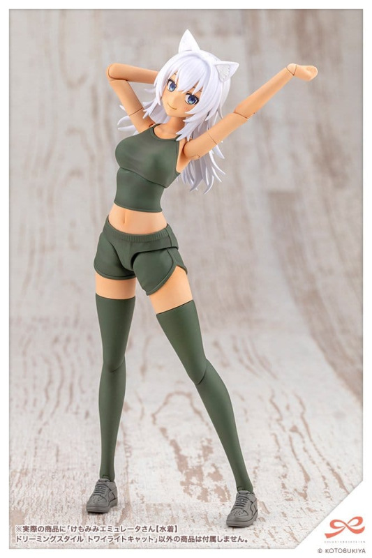 Sousaishojoteien Plastic Model 1/10 Animal Ears Emulator Swim Style Dreaming Style Twilight Cat 17 c 12