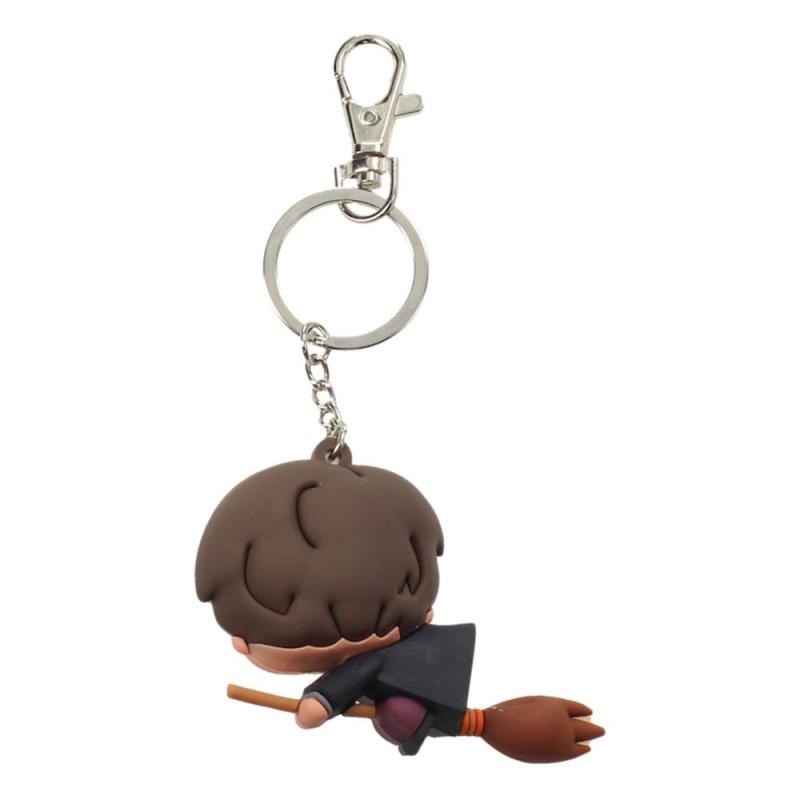 Harry Potter Rubber Keychain Harry Potter & Broom Nimbus 7 cm