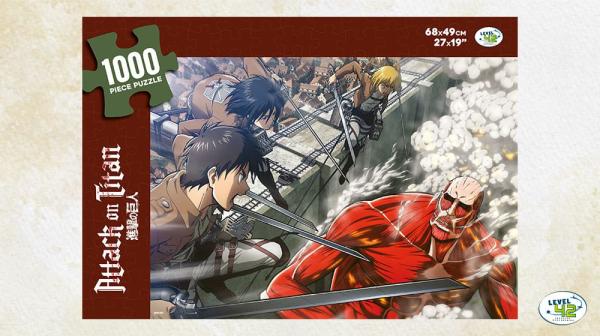 Attack on Titan Puzzle Fight (1000 pieces)