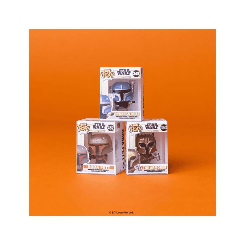 Star Wars: Mandalorian Bitty POP! Vinyl Figure 4-Pack Heavy Mandalorian 2,5 cm 1