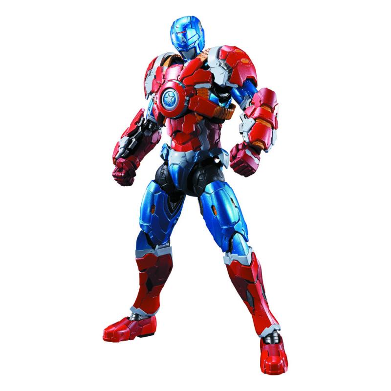 Tech-On Avengers: Captain America 16 cm S.H. Figuarts Action Figure - Bandai Tamashii