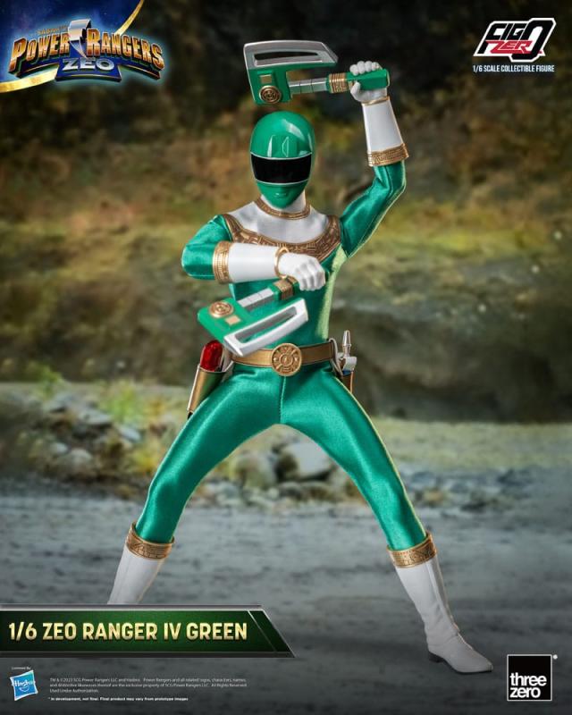 Power Rangers Zeo FigZero Action Figure 1/6 Ranger IV Green 30 cm 5