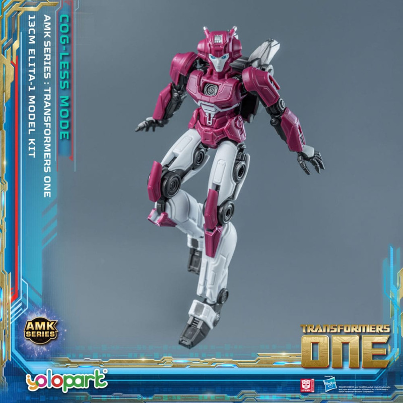 Transformers 8 AMK Mini Series Plastic Model Kit Elita-1 13 cm 12