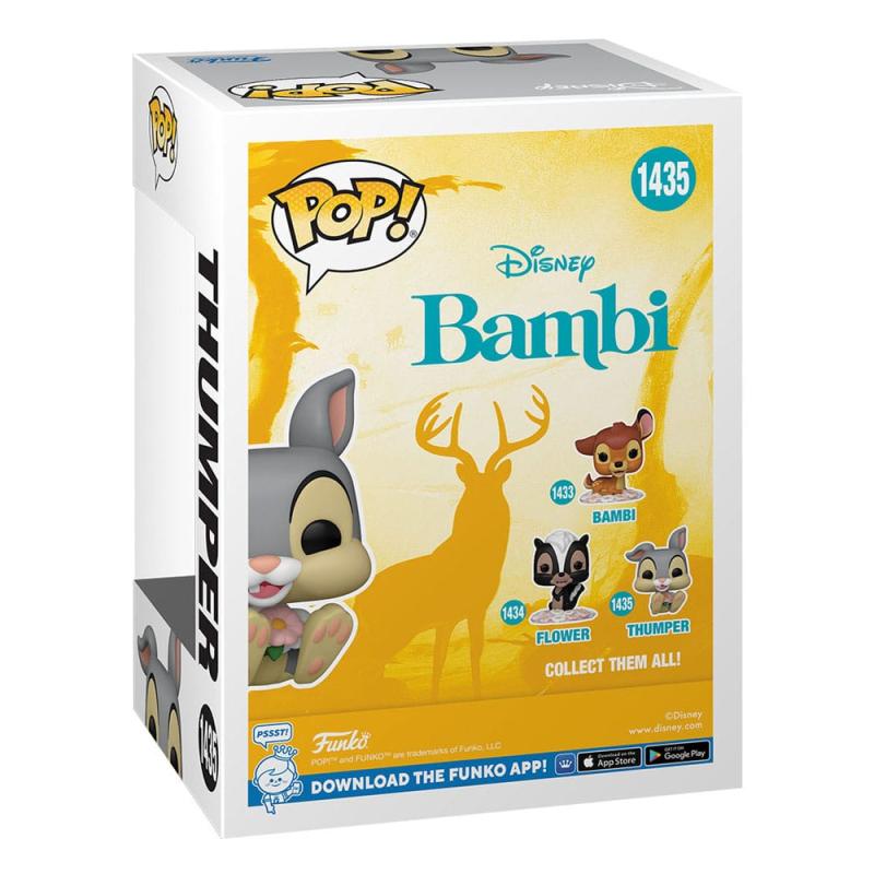Bambi 80th Anniversary POP! Disney Vinyl Figure Thumper 9 cm
