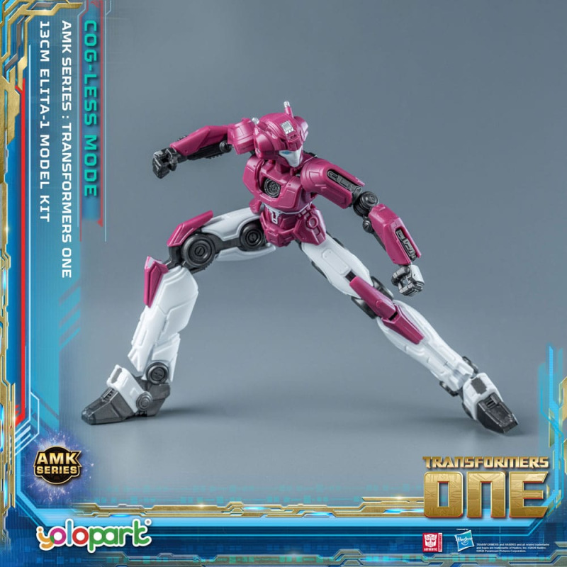 Transformers 8 AMK Mini Series Plastic Model Kit Elita-1 13 cm 2