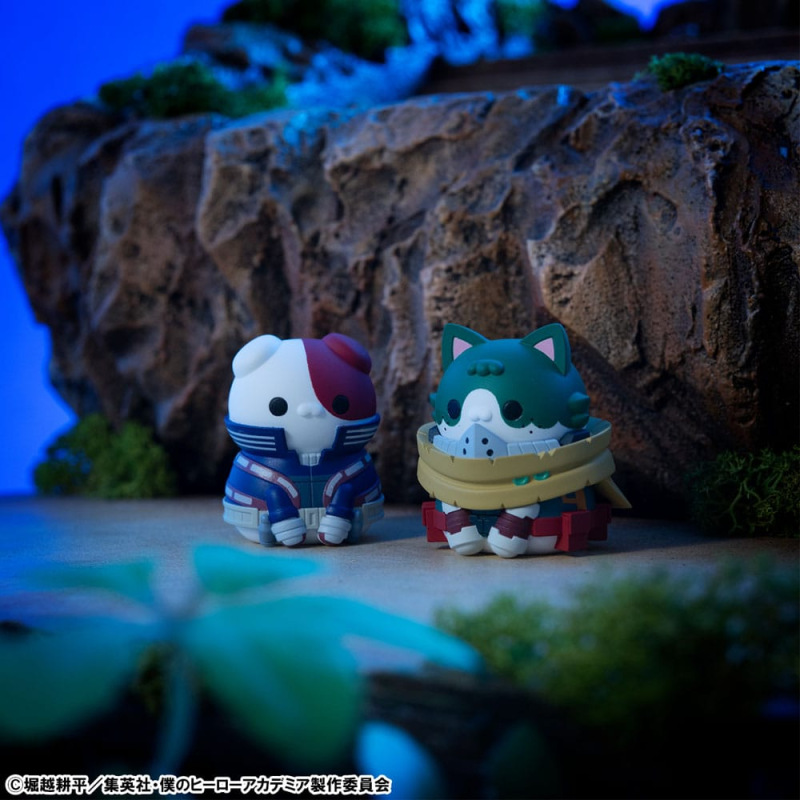 My Hero Academia Mega Cat Project Mini Figures Heroaca Cats No.01 3 cm Blind Box Assortment (8) (Rep 11