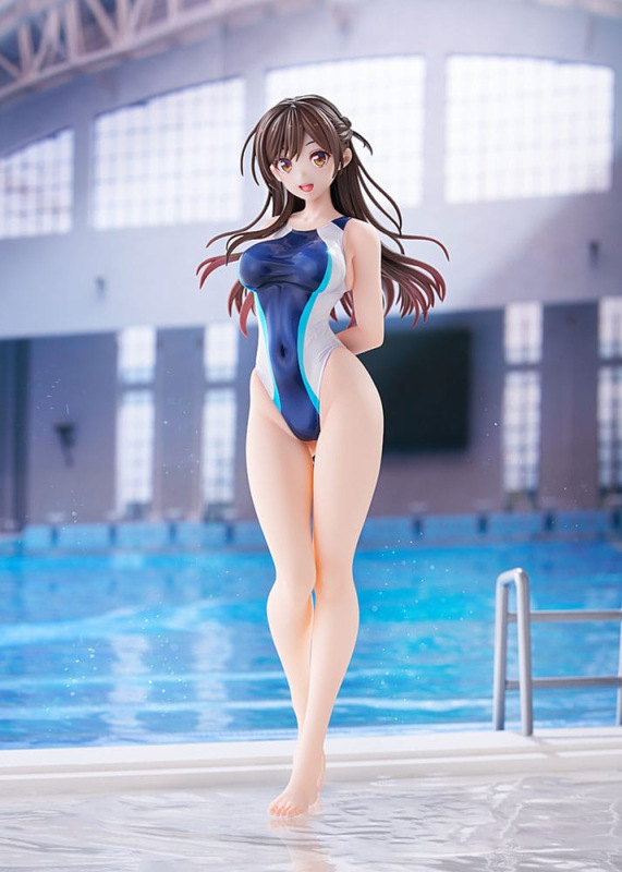 Rent-a-Girlfriend PVC Statue 1/7 Chizuru Mizuhara Light Blue Line Swimwear Ver. 25 cm 13
