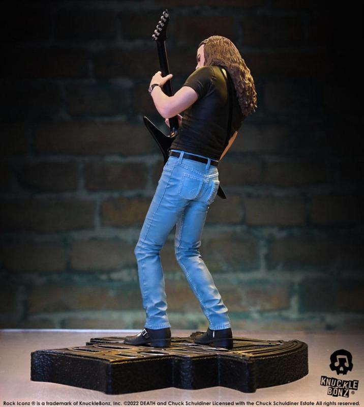 Death Rock Iconz Statue Chuck Schuldiner 22 cm 3