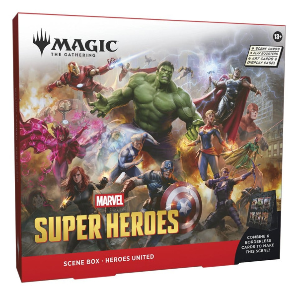 Magic the Gathering Marvel Super Heroes Scene Box Display (4) english 1