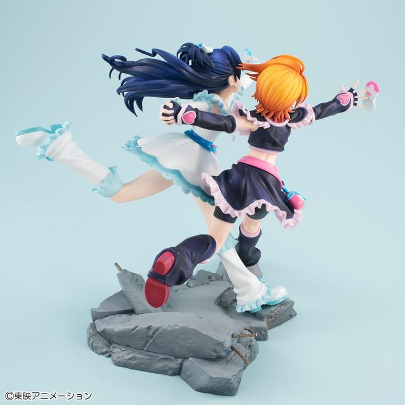 Pretty Cure PVC Statue Cure Black & Cure White