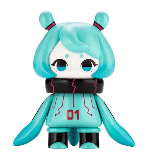 Hinomoto Heavy Industries Action Figure Ocean Exploration Robot Denshitako No. 3 Hatsune Miku Color