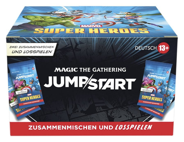 Magic the Gathering Marvel Super Heroes Jumpstart Booster Display (24) german 7