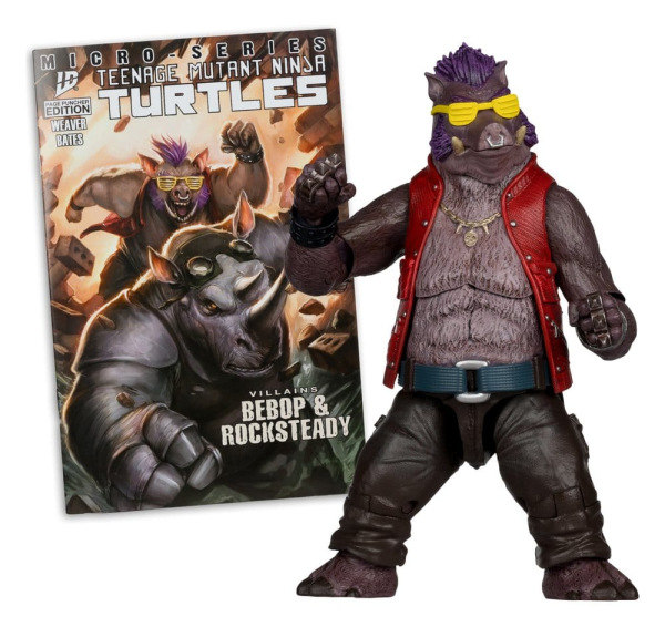 Teenage Mutant Ninja Turtles Page Punchers Action Figure Bebop 16 cm 1