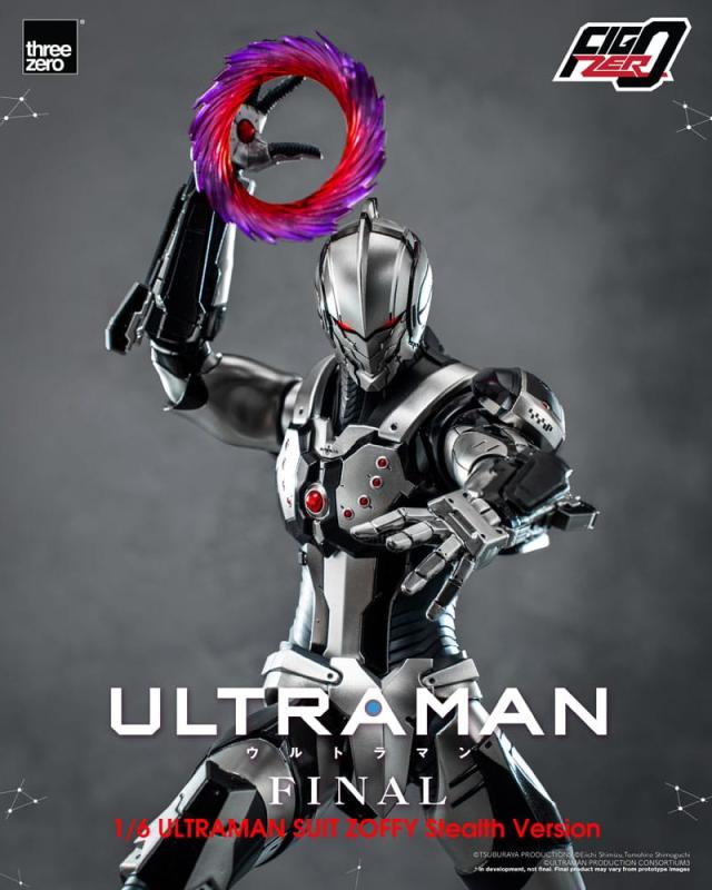 Ultraman Final FigZero Action Figure 1/6 Ultraman Suit Zoffy Stealth Version 30 cm 12