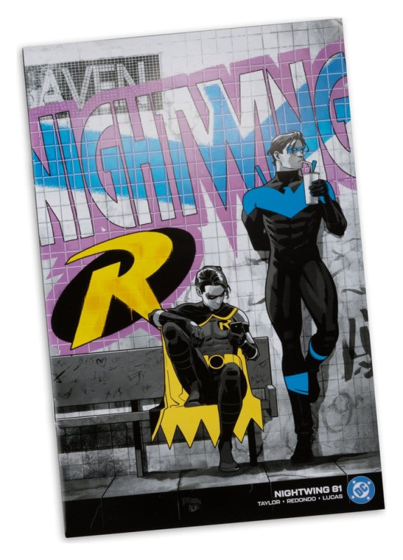 DC Direct Page Punchers Action Figure Robin Tim Drake (Nightwing #81) (Red Platinum Edition) 18 cm 6