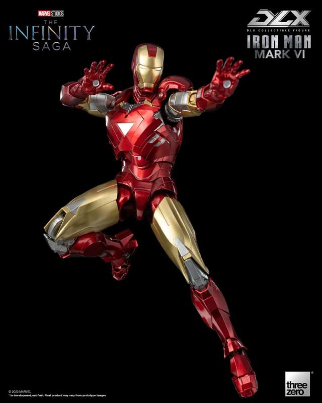 Infinity Saga DLX Action Figure 1/12 Iron Man Mark 6 17 cm 11