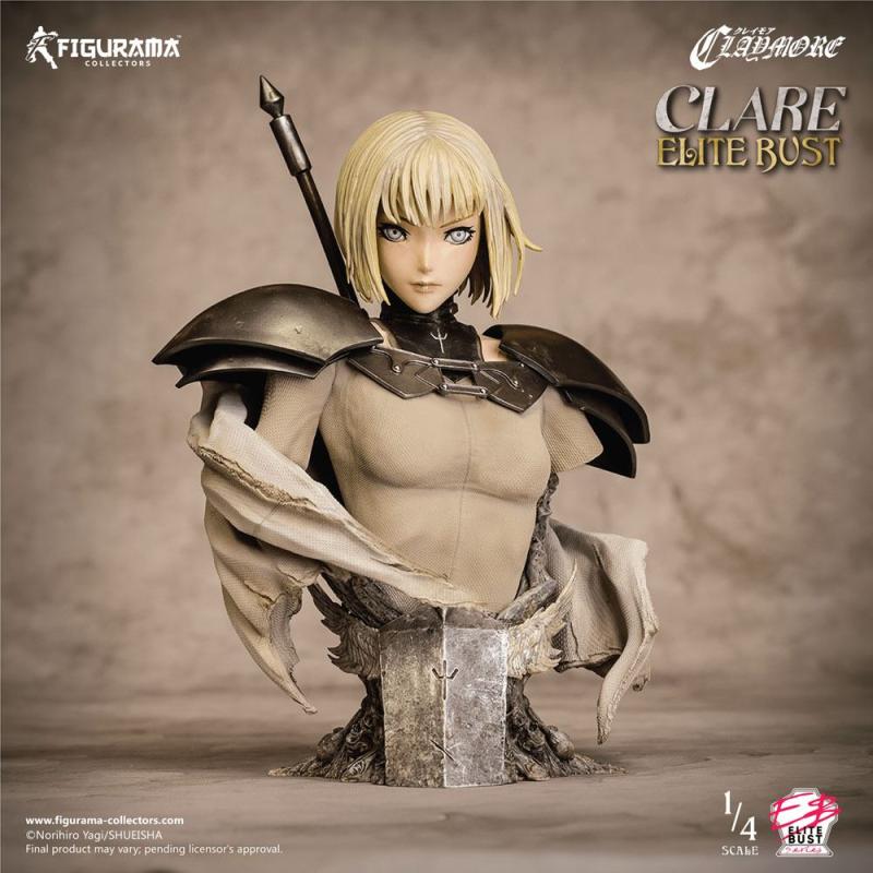 Claymore Elite Bust 1/4 Claire 23 cm