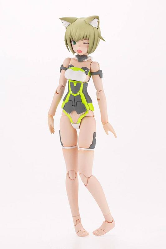 Frame Arms Girl Plastic Model Kit Innocentia (Racer) & Noseru (Racing Specs Ver.) 15 cm