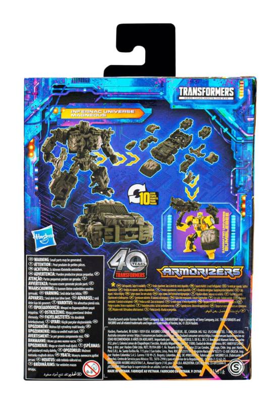 Transformers Generations Legacy United Deluxe Class Action Figure Infernac Universe Magneous 14 cm