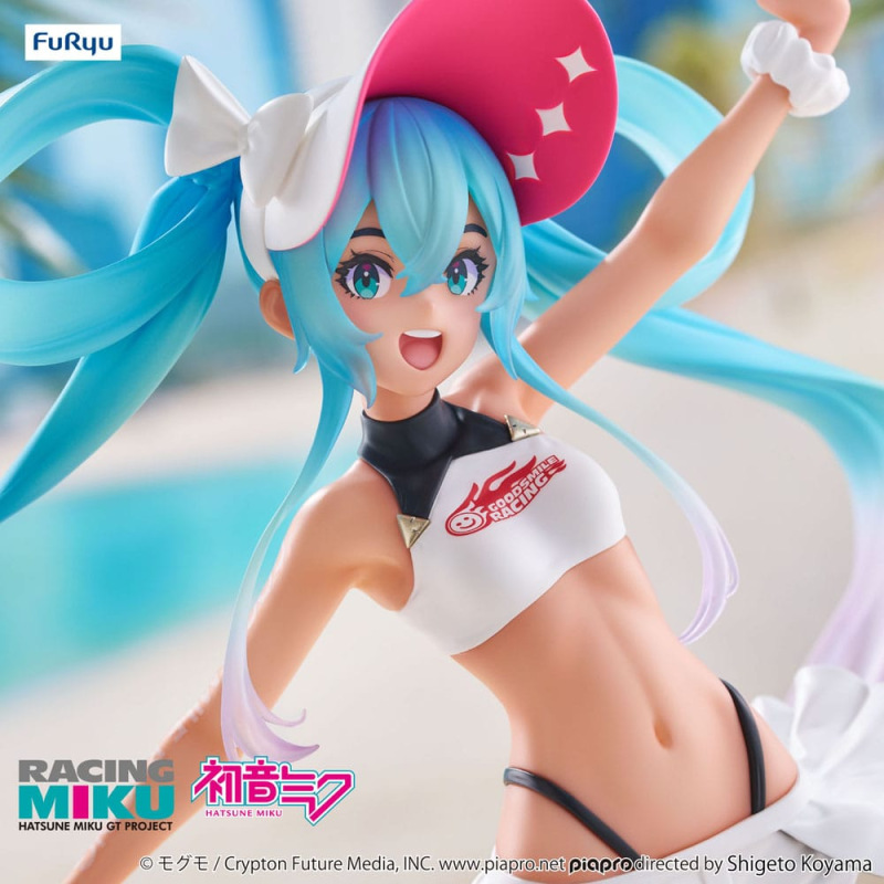 Hatsune Miku GT Project Trio-Try-iT PVC Statue Racing Miku 2024 Summer Holiday Ver. 23 cm 1
