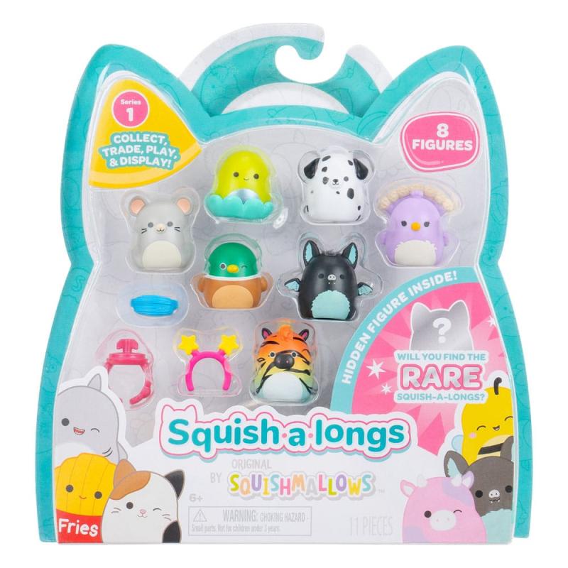 Squishmallow Squish a longs Mini Figures 8-Pack Style 4 3 cm