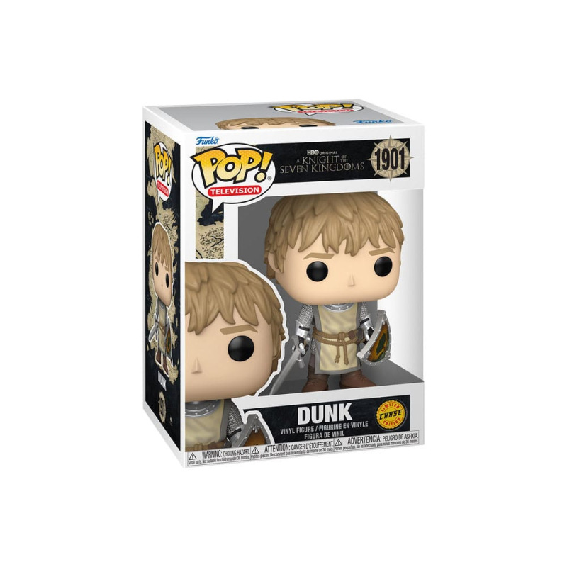 A Knight of the Seven Kingdoms POP! TV Vinyl Figures Dunk w/Chase 9 cm Assortment (6) 3