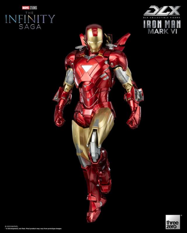 Infinity Saga DLX Action Figure 1/12 Iron Man Mark 6 17 cm 8