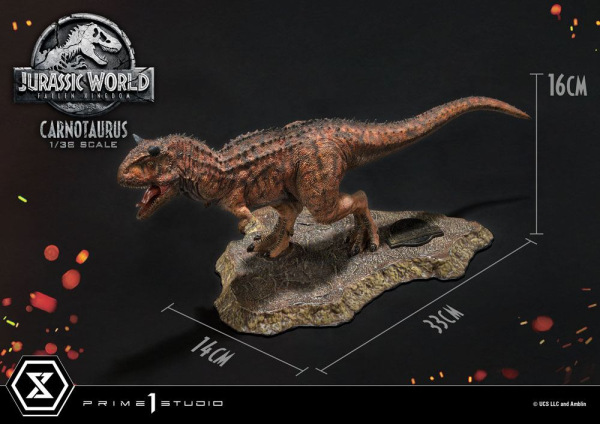 Jurassic World: Fallen Kingdom Prime Collectibles PVC Statue 1/38 Carnotaurus 16 cm 3