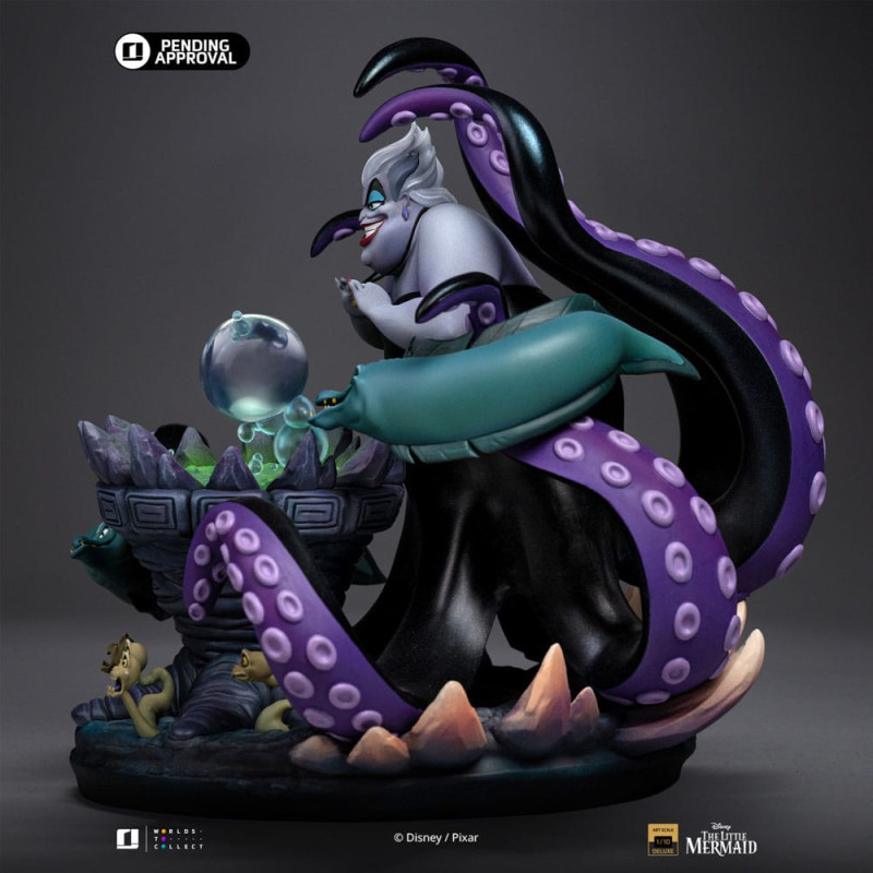 Disney's Villains Deluxe Art Scale Statue 1/10 Ursula 23 cm 10
