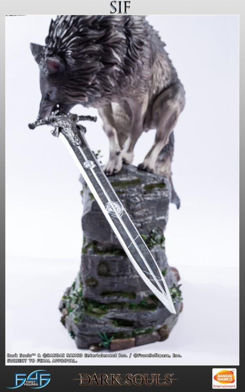 Dark Souls Statue The Great Grey Wolf Sif 64 cm 5