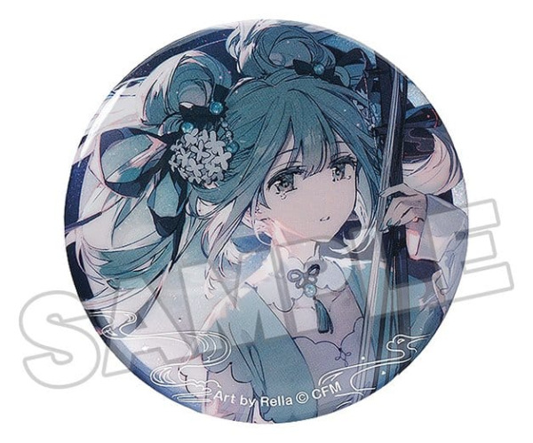 Character Vocal Series 01: Hatsune Miku Pinback Button Hatsune Miku Han Gong Qiu Yue Ver. 6 cm 1