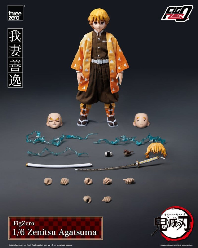 Demon Slayer: Kimetsu no Yaiba FigZero Action Figure 1/6 Zenitsu Agatsuma 28 cm 13