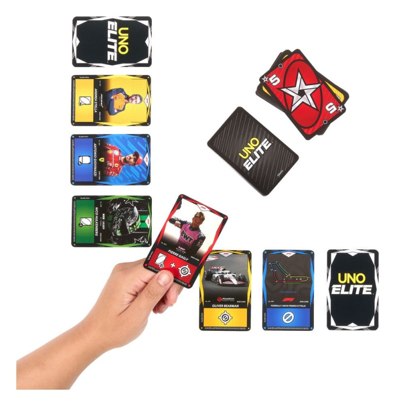 Formula 1 UNO Card Game Elite F1 Starter-Set 4