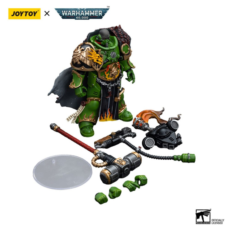 Warhammer 40k Action Figure 1/18 Salamanders Captain Adrax Agatone 12 cm 9