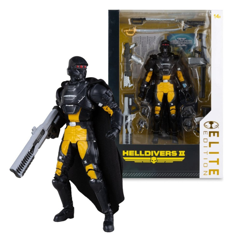 Helldivers 2 Elite Edition Action Figure SA-04 Combat Technician 18 cm 4