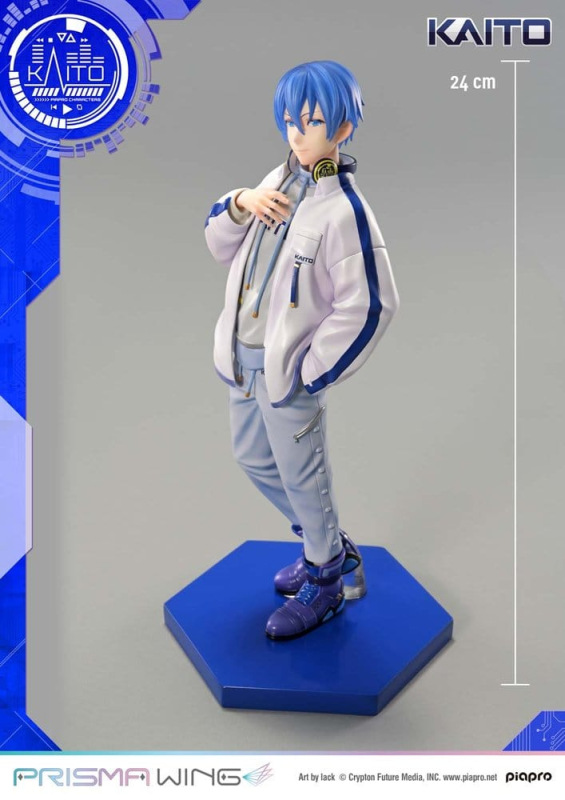 Piapro Characters Prisma Wing Figure 1/7 KAITO "Art by lack" 24 cm 11