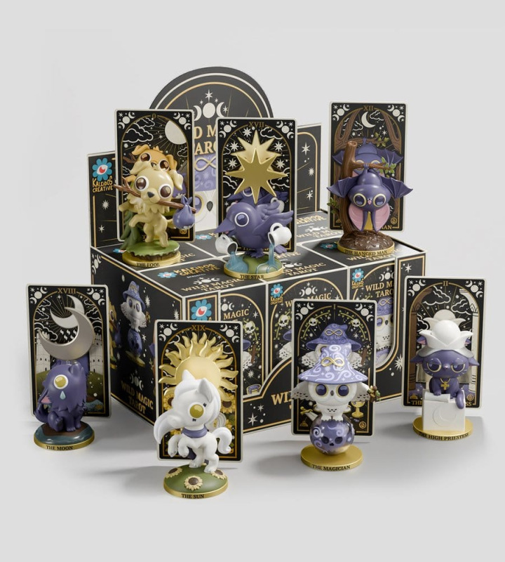 Wild Magic Tarot Mini Figures S1 10 cm Blind Box Display (6) 10