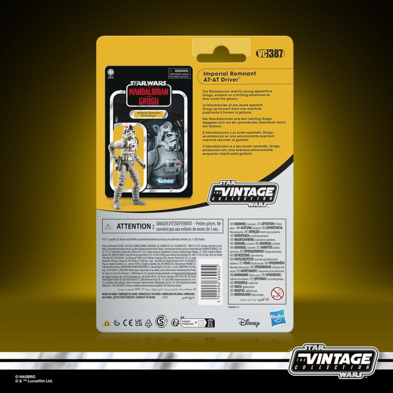 Star Wars: The Mandalorian & Grogu Vintage Collection Action Figure Imperial Remnant AT-AT Driver 10 4