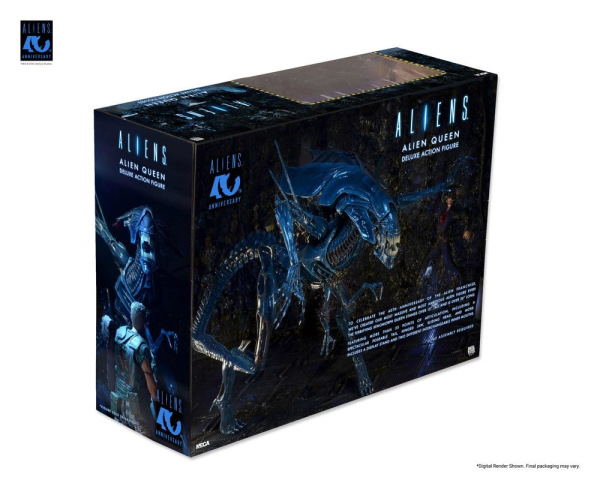 Aliens Ultra Deluxe Action Figure Alien Queen (40th Anniversary) 38 cm 1