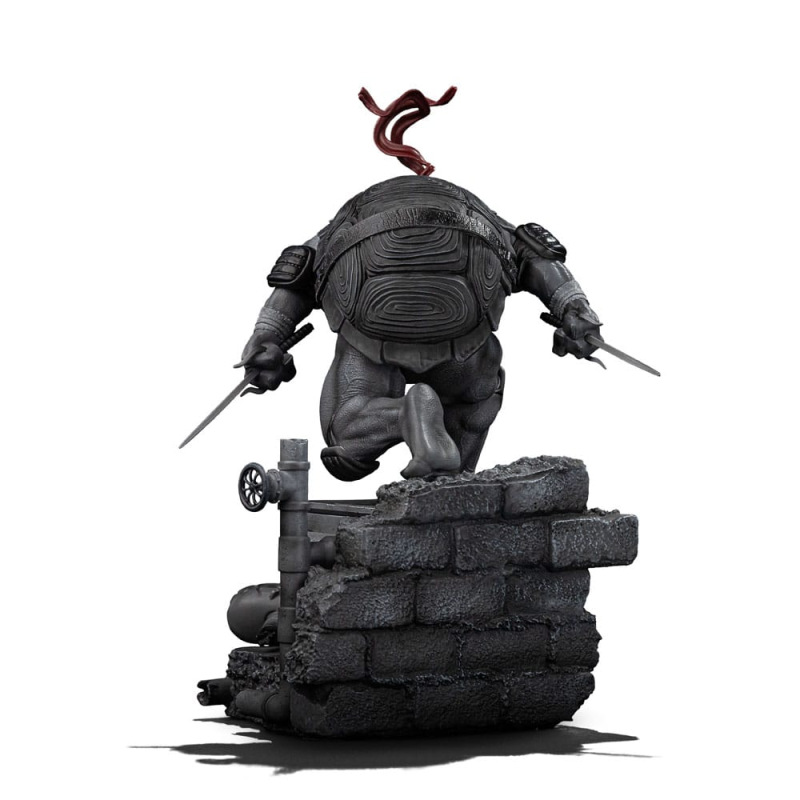 Teenage Mutant Ninja Turtles Art Scale Statue 1/10 Raphael Black and White Variant 26 cm heo exclusi 3