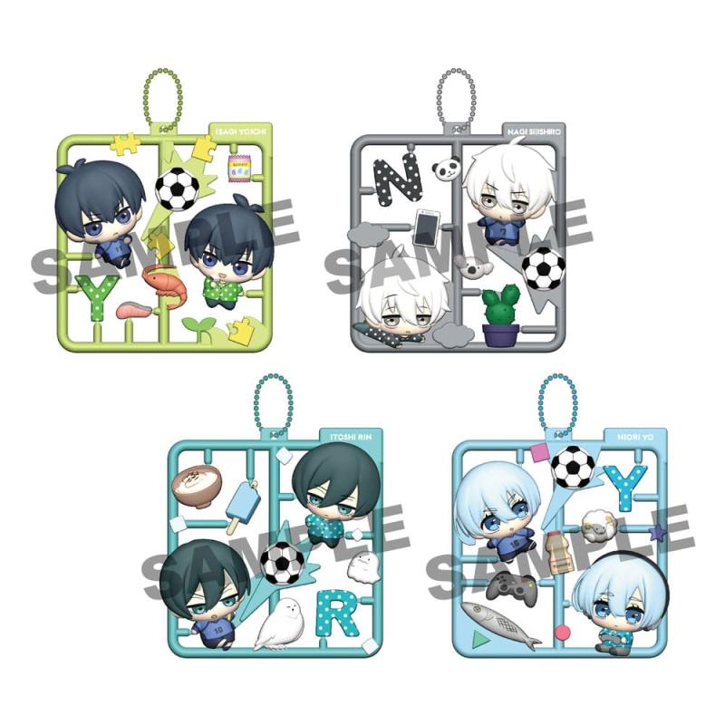 Blue Lock Plat Collection Keychain Assortment Vol. 1 (4)