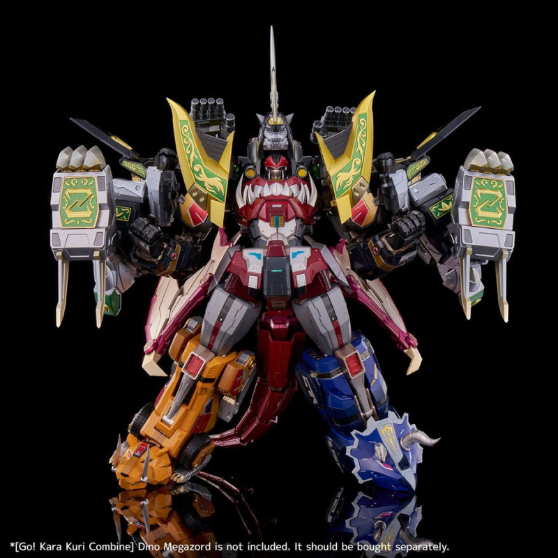 Power Rangers Go! Kara Kuri Combine Action Figure Dragonzord 21 cm 7