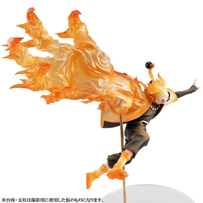 Naruto Shippuden G.E.M. Series PVC Statue 1/8 Naruto Uzumaki Six Paths Sage Mode 15th Anniversary Ve