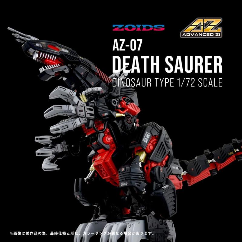 Zoids Plastic Model Kit 1/72 AZ-07 Death Saurer