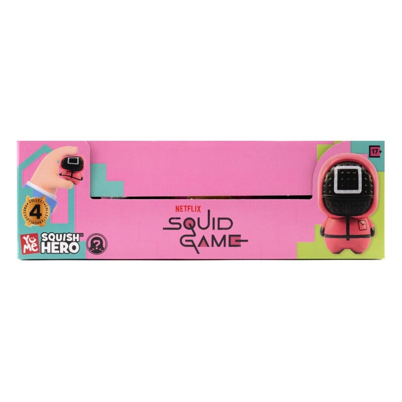 Squid Game Squish Hero Anti-Stress Figures 8 cm Display (12) 1