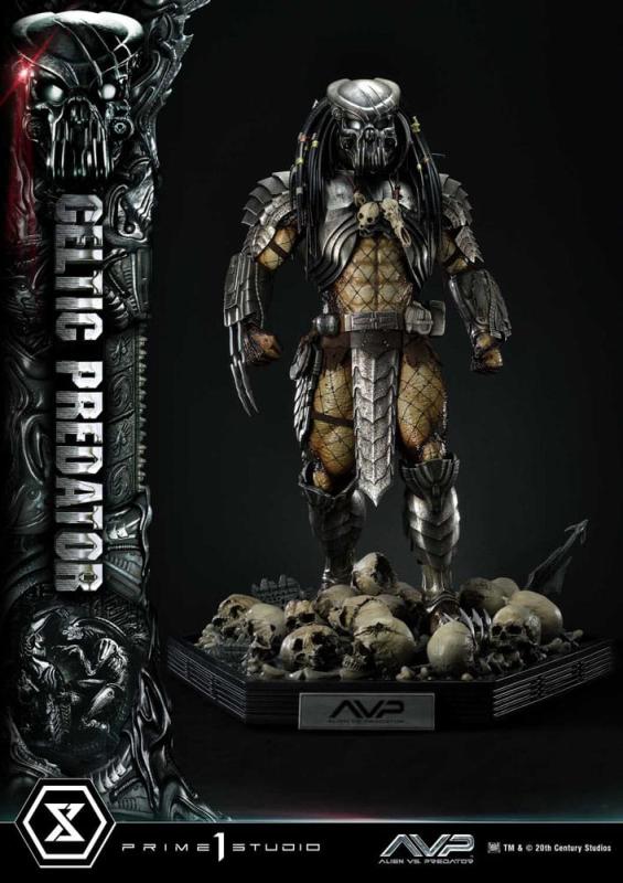 The Alien vs. Predator Museum Masterline Series Statue 1/3 Celtic Predator 95 cm