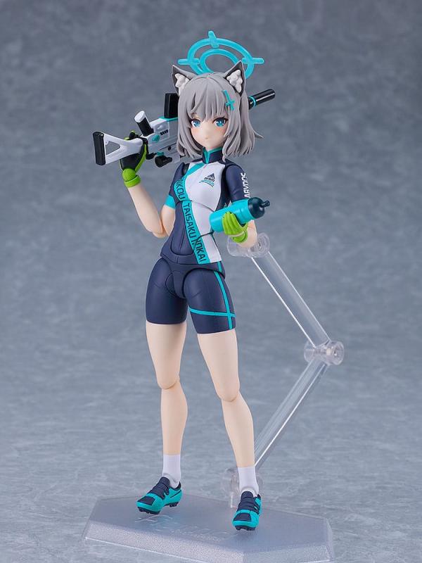 Blue Archive Figma Action Figure Shiroko Sunaookami Cycling DX Edition 15 cm 11