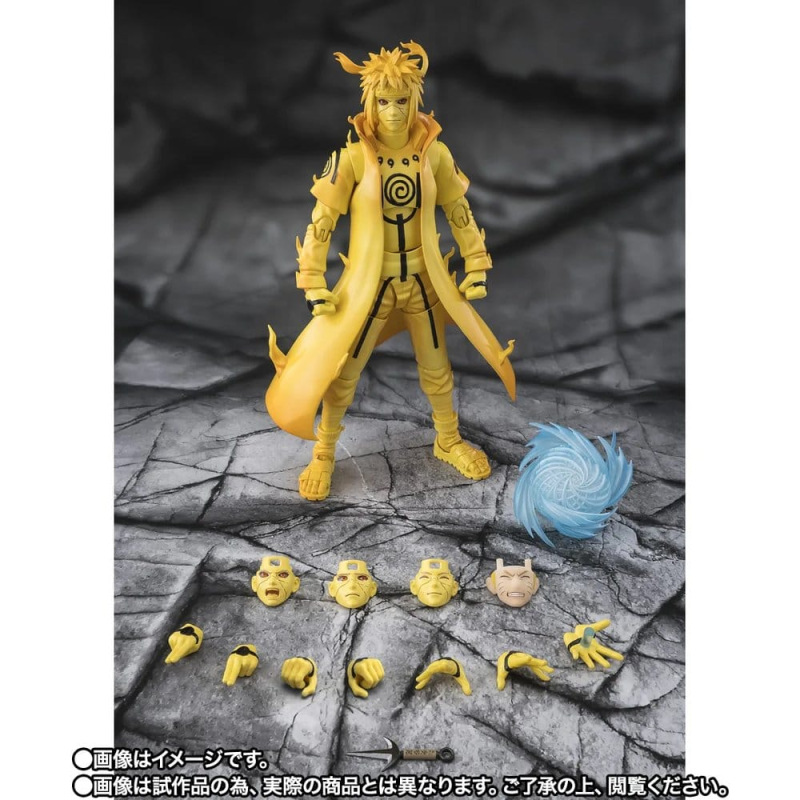 Naruto S.H.Figuarts Action Figure Minato Namikaze (Kurama Link Mode) -Bond of Light That Shatters Da 1