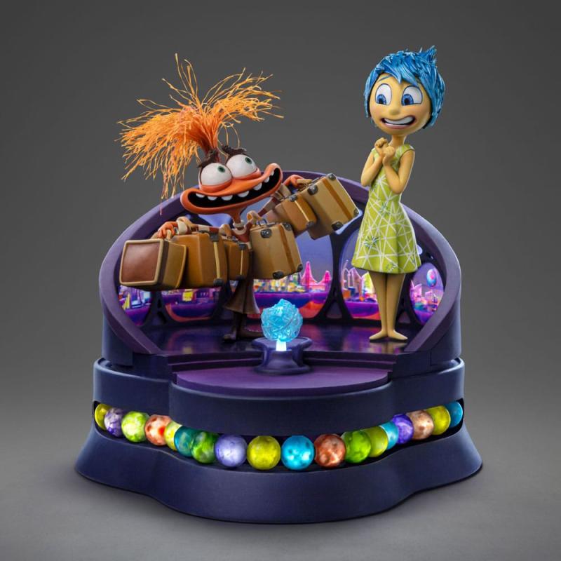 Inside Out 2 Deluxe Art Scale Statue 1/10 Joy and Anxiety 26 cm